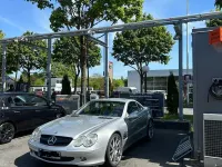 Gebraucht Mercedes SL500 AMG 306 PS (225 kW) 2003 Silber Cabrio