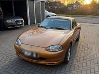 Second-hand Mazda MX5 110 CP (80 kW) 1999 Auriu Cabrio