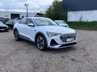 Brugt Audi e-tron Sportback S-Line 230 kW (313 HK) 2020 Hvid SUV