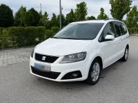 Gebraucht Seat Alhambra Style 150 PS (110 kW) 2013 Weiß Van / Kleinbus