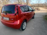 Gebraucht Nissan Note Pure 88 PS (64 kW) 2009 Rot Kleinwagen