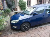 Gebraucht Skoda Roomster Plus Edition 86 PS (63 kW) 2013 Blau Van / Kleinbus