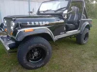 Gebraucht Jeep CJ Laredo 87 PS (63 kW) 1980 Schwarz Cabrio