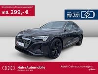 Gebraucht Audi Q8 Sportback e-tron S-Line 300 kW (408 PS) 2023 Schwarz SUV