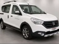 Gebraucht Dacia Dokker Stepway 102 PS (75 kW) 2016 Weiß Van / Kleinbus