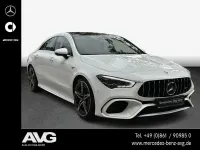Gebraucht Mercedes CLA45 AMG Premium Plus 421 PS (309 kW) 2025 Polarweiß uni Coupé