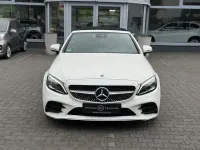 Gebraucht Mercedes C220 AMG line 194 PS (142 kW) 2019 Weiß Cabrio