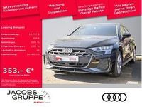 Gebraucht Audi A3 S-Line 150 PS (110 kW) 2025 Schwarz (schwarz / mythosschwarz) Limousine