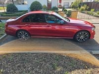 Second-hand Mercedes E220 Exclusive 194 CP (142 kW) 2017 Roșu Berlinǎ
