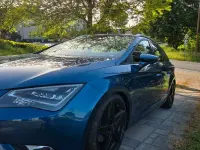 Gebraucht Seat Leon ST Style 105 PS (77 kW) 2015 Blau Kombi