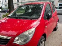 Gebraucht Opel Agila 65 PS (47 kW) 2009 Rot Kleinwagen