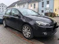 Gebraucht VW Golf VI Highline 122 PS (89 kW) 2009 Schwarz Kleinwagen
