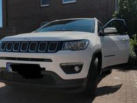 Gebraucht Jeep Compass Longitude 140 PS (102 kW) 2018 Weiß SUV