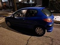 Gebraucht Peugeot 206 75 PS (55 kW) 2004 Blau Kleinwagen