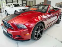 Gebraucht Ford Mustang 305 PS (224 kW) 2014 Rot Cabrio