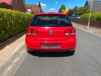 Gebraucht VW Golf VI Comfortline 122 PS (89 kW) 2009 Rot Kleinwagen