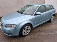 Gebraucht Audi A3 102 PS (75 kW) 2007 Blau Kleinwagen