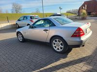 Gebraucht Mercedes SLK230 193 PS (141 kW) 1999 Silber Cabrio