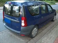 Gebraucht Dacia Logan MCV 75 PS (55 kW) 2009 Blau Kombi