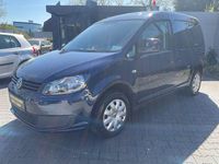 Usata VW Caddy 105 CV (77 kW) 2013 Blu Monovolume