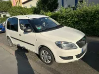 Gebraucht Skoda Roomster Style 86 PS (63 kW) 2011 Weiß Van / Kleinbus
