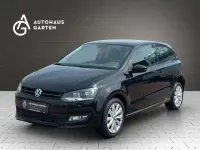 Gebraucht VW Polo Team 100 PS (73 kW) 2011 Schwarz Kleinwagen