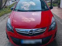 Gebraucht Opel Corsa Edition 101 PS (74 kW) 2014 Rot Kleinwagen