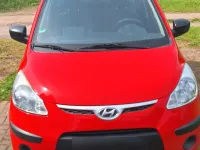 Gebraucht Hyundai i10 66 PS (48 kW) 2010 Rot Kleinwagen