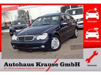 Gebraucht Mercedes C200 122 PS (89 kW) 2004 Smaragdschwarz  metalliclack (metallic) Limousine