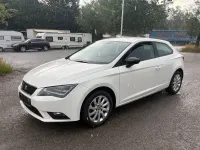 Gebraucht Seat Leon Style 105 PS (77 kW) 2013 Weiß Coupé