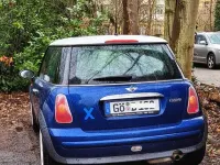 Brugt Mini Cooper 116 HK (85 kW) 2003 Blå Hatchback