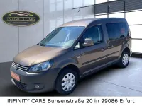 Gebraucht VW Caddy Trendline 102 PS (75 kW) 2012 Braun Van / Kleinbus