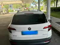 Gebraucht Skoda Karoq 150 PS (110 kW) 2019 Weiß SUV