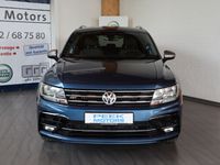 gebraucht VW Tiguan Allspace 2.0 TDI DSG R-Line Leder Alcantara Discover Pro AHK ACC Standheizung 19 Zoll Alu