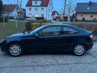 Gebraucht Mercedes C180 2005 Blau Coupé