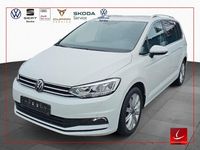 Gebraucht VW Touran Highline 150 PS (110 kW) 2022 Weiß Van / Kleinbus