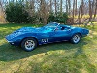Gebraucht Corvette C3 300 PS (220 kW) 1968 Blau Cabrio