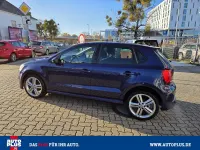 Usata VW Polo R-line 90 CV (66 kW) 2016 Blu Utilitaria