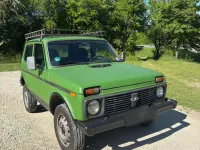Używany Lada niva 82 KM (60 kW) 2009 Zielony SUV