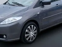 Gebraucht Mazda 5 Exclusive 116 PS (85 kW) 2006 Grau Van / Kleinbus