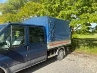 Gebraucht Ford Transit 86 PS (63 kW) 2009 Blau Van / Kleinbus