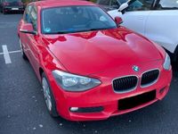 gebraucht BMW 116 d rot 8fach bereift