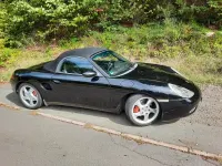 Gebraucht Porsche Boxster S 252 PS (185 kW) 2001 Schwarz Cabrio