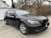 Gebraucht BMW 520 177 PS (130 kW) 2007 Schwarz Kombi