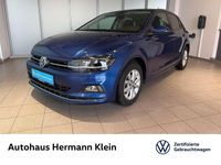 Gebraucht VW Polo Highline 95 PS (69 kW) 2018 Blau Kleinwagen