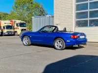 Gebraucht Mazda MX5 110 PS (80 kW) 2002 Blau Cabrio