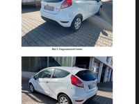 Gebraucht Ford Fiesta 69 PS (50 kW) 2014 Weiß Kleinwagen