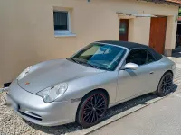 Gebraucht Porsche 996 320 PS (235 kW) 2002 Silber Cabrio