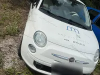 Gebraucht Fiat 500 70 PS (51 kW) 2009 Weiß Cabrio