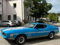 Gebraucht Ford Mustang Mach 1 177 PS (130 kW) 1972 Blau Cabrio